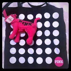 Victoria secrets pink tote